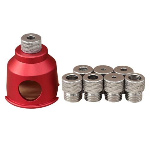 Vertikaler Bohranleitung Lokator Aluminium Vertikale Bohrdoweling Jigs Kits Tragbare Holzbearbeitung Gerade Abgewinkelter Puncher Aluminium Bohranleitung von AOSAIXIS