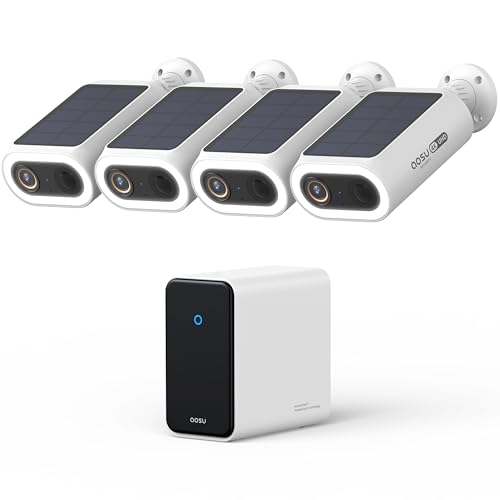 AOSU 4K UHD KI Überwachungskamera Aussen Solar Akku 4-Cam Kit mit HomeCortex【Smartest Gesichtserkennung, Verhalten Analyse】Person/Auto/Tier-Erkennung 32GB Lokal & 16TB Erweiterbar Farb-Nachtsicht IP65 AOSU 4K UHD KI Überwachungskamera Aussen Solar Akku 4-Cam Kit mit HomeCortex【Smartest Gesichtserkennung, Verhalten Analyse】Person/Auto/Tier-Erkennung 32GB Lokal & 16TB Erweiterbar Farb-Nachtsicht IP65 von AOSU