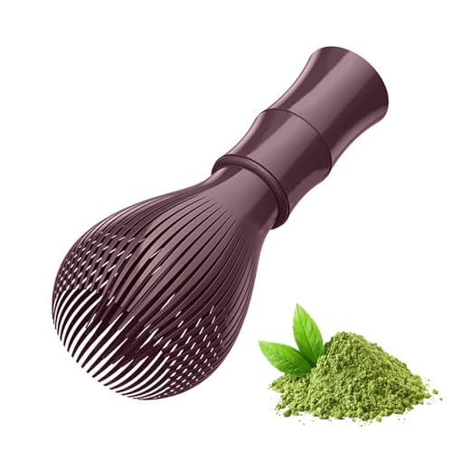 AOTISBAO Matcha-Schneebesen,PP HarzPP Harz Matcha Rührer, traditionelle handgefertigte japanische Matcha Tee Mixer Pinsel Mischwerkzeug Zubehör für Teezubereitung Matcha (Kaffee) von AOTISBAO