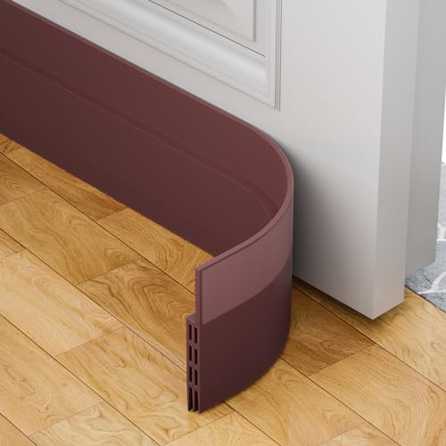 AOTUAO Türdichtung Zugluftstopper für Türen, Energie Sparen Tür Zugluftstopper, 300cm x 5cm Türdichtung Unten, Türdichtung Selbstklebend,Türdichtung Zugluftstopper Kälteschutz, Schallschutz - Braun AOTUAO Türdichtung Zugluftstopper für Türen, Energie Sparen Tür Zugluftstopper, 300cm x 5cm Türdichtung Unten, Türdichtung Selbstklebend,Türdichtung Zugluftstopper Kälteschutz, Schallschutz - Braun von AOTUAO
