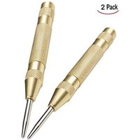 Aougo - 2er-Set automatischer Stanzer für Metall oder Holz (golden) von AOUGO