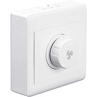 Aougo - 86 Typ Deckenventilator-Einstellung, stufenloser Geschwindigkeitsregler, Wandschalter, 220 v, 10 a, für 15–300 w Dimmer von AOUGO