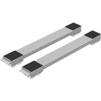 2er-Set Moblies Waschmaschinen-Transportrollen unter Fahrgestell für Waschmaschine, Kühlschrank, Wäschetrockner, Gefrierschrank bis 300 kg, mit 24 von AOUGO