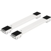 2er-Set Moblies Waschmaschinen-Transportrollen unter Fahrgestell für Waschmaschine, Kühlschrank, Wäschetrockner, Gefrierschrank bis 300 kg, mit 24 2er-Set Moblies Waschmaschinen-Transportrollen unter Fahrgestell für Waschmaschine, Kühlschrank, Wäschetrockner, Gefrierschrank bis 300 kg, mit 24 von AOUGO