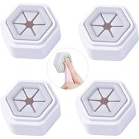 Aougo - 4 Stück selbstklebende selbstklebende Geschirrtuch-Clips, Handtuch-Clips ohne Bohren, Handtuchhalter-Clips, selbstklebende von AOUGO