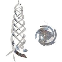 Aougo - 5er-Set Anti-Tauben-Abwehr-Spiral-Vogelschreck, reflektierendes hängendes Taubenabwehrmittel zum Schutz von Garten, Balkon, Hof, Bauernhof von AOUGO