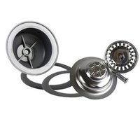 Aougo - Küchenspüle-Korbsieb, Küchenspülen-Stopper aus Edelstahl, ø 114 mm, 1½ Zoll, Verdickung, hohe Temperaturbeständigkeit, für 83–90 mm von AOUGO