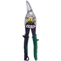 Aougo - Luftfahrtschere, gerader Schnitt, feiner Kopf, geschmiedeter Chromstahl, doppelte Drehfunktion für mehr Leistung, ergonomische Griffe, robust Aougo - Luftfahrtschere, gerader Schnitt, feiner Kopf, geschmiedeter Chromstahl, doppelte Drehfunktion für mehr Leistung, ergonomische Griffe, robust von AOUGO