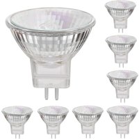MR11 12V 35W Halogenlampen GU4 Spotsockel 2800K Warmweiß, dimmbar, 8er Pack von AOUGO