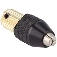 Aougo - Mini-Selbstspannfutter, Mini-Bohrfutter, Spannkapazität 0,3–3,4 mm (2,35 mm Loch), Mini-Bohrmaschinen-Zubehör, Spannzange, für Motorwelle von AOUGO