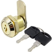 Aougo - Sicherheits-Briefkastenschloss aus Edelstahl für Schrank, Schublade, Schrank, Nockenschloss mit gleichen Schlüsseln, 16 mm Aougo - Sicherheits-Briefkastenschloss aus Edelstahl für Schrank, Schublade, Schrank, Nockenschloss mit gleichen Schlüsseln, 16 mm von AOUGO