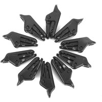 Aougo - Zelt Snaps Markise Wind Seil Klemme Super Grip Plane Clips Instant Clip Markisen Zelt Spann Clip für Outdoor-aktivitäten 10 Stück von AOUGO