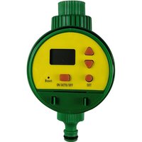 Automatischer Bewässerungstimer, Bewässerungstimer mit ABS-LCD-Display, intelligente Bewässerungssystemsteuerung für Rasensprinkler, Gewächshaus und von AOUGO