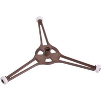 Aougo - Dreieckiges Tablett für Mikrowellenherde für flache Glasplatten für 24,5 cm große Mikrowellenteile von AOUGO
