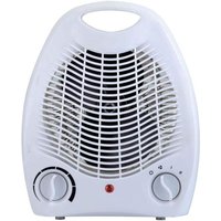 Aougo - Elektrische Zusatzheizung 2000W Ideales Badezimmer Wärme- und Lüfterfunktion Heizlüfter Temperaturregler Griff für einfachen Transport von AOUGO