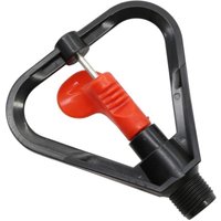 Aougo - Gartenbedarf, 10 Stück, 360-Grad-Vortex-Sprinkler mit 1/2 Zoll Außengewinde, Rasen-Rotationssprinkler, Sprinkler, Sighterhouse Tools, von AOUGO