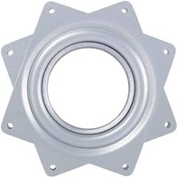 Aougo - Kugelgelagertes Drehtablett, Drehplatte, Drehsockel, 360 drehbares Tablett, quadratisches Metalldrehgelenk, drehbare Bootshocker-Bar, von AOUGO