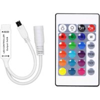 LED-Fernbedienung 5V-24V 24-Tasten-RGB-LED-Controller für rgb 5050 3528 LED-Streifen mit Fernbedienung Mini-LED-Controller LED-Fernbedienung 5V-24V 24-Tasten-RGB-LED-Controller für rgb 5050 3528 LED-Streifen mit Fernbedienung Mini-LED-Controller von AOUGO