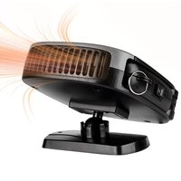 Aougo - Lüfter-Windschutzscheiben-Defroster, 12 v, tragbares 2-in-1-Keramik-Heizgerät, Kühlung, Heizung, Lüfter-Defroster, Antibeschlag von AOUGO