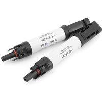 MC4-Stecker mit Sicherung, 30 a Sicherung, Solarpanel-Stecker MC-4 Stecker/Buchse, PV-Solarenergie-Kabeladapter für Solar-Photovoltaik-Adapter (30 a) von AOUGO