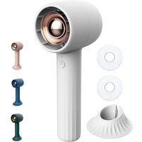 Aougo - Mini-USB-Ventilator, tragbarer leiser elektrischer Ventilator mit Aromadiffusor, kleiner Akku, mit Desktop-Basis, kühlende Reise, draußen, von AOUGO