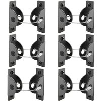 Möbel-Ankergurt-Set, 6 Sets Metall-Möbel-Anti-Kipp-Gurt, Anti-Kipp-Gurte für Möbel, Metall-Möbel-Sicherheitsgurte, geeignet für Regale, Kommoden von AOUGO