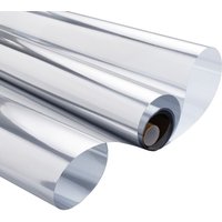 Aougo - npterbl Sichtschutz-Fensterfolie, Einweg-Spiegelfolie, Anti-Hitze, Anti-UV, elektrostatischer Sichtschutz für Büro, Zuhause, Schaufenster, 40 Aougo - npterbl Sichtschutz-Fensterfolie, Einweg-Spiegelfolie, Anti-Hitze, Anti-UV, elektrostatischer Sichtschutz für Büro, Zuhause, Schaufenster, 40 von AOUGO