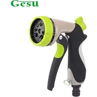 Premium-Bewässerungspistole mit 8 Funktionen Für alle gängigen Bewässerungsschlauchsysteme Gartendusche Spritzpistole mit Sperrfunktion Premium-Bewässerungspistole mit 8 Funktionen Für alle gängigen Bewässerungsschlauchsysteme Gartendusche Spritzpistole mit Sperrfunktion von AOUGO
