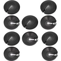 Aougo - Rohrabdeckung, Holzrosette, Heizkörper-Außenhahn, Heizkörperabdeckung, Höhe für reservierte Löcher, Boden oder Wände, Rohre, Klimaanlage, von AOUGO