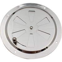 Rundes Lüftungsgitter, verstellbare Lüftungsöffnung, Lufteinlass und -auslass aus Edelstahl, 125 mm Rundes Lüftungsgitter, verstellbare Lüftungsöffnung, Lufteinlass und -auslass aus Edelstahl, 125 mm von AOUGO