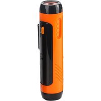 Tragbare Handkurbel-Taschenlampe mit FM-Radio-Alarm, 1800 mAh LED-Generator für Zuhause, Camping, Wandern (gelb) von AOUGO