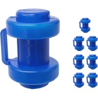 Aougo - Trampolin-Stangen-Endkappe für Trampolin-Netzstangen, Sicherheitsnetz-Ersatzteil, Packung mit 8 schützenden Endkappen für Aougo - Trampolin-Stangen-Endkappe für Trampolin-Netzstangen, Sicherheitsnetz-Ersatzteil, Packung mit 8 schützenden Endkappen für von AOUGO