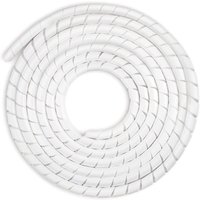 Aougo - Universeller flexibler Spiralschlauch 6 mm, Kabelaufwicklungsset, 1 Packung Spiralkabel-Wickelschlauch zum Schutz von von AOUGO