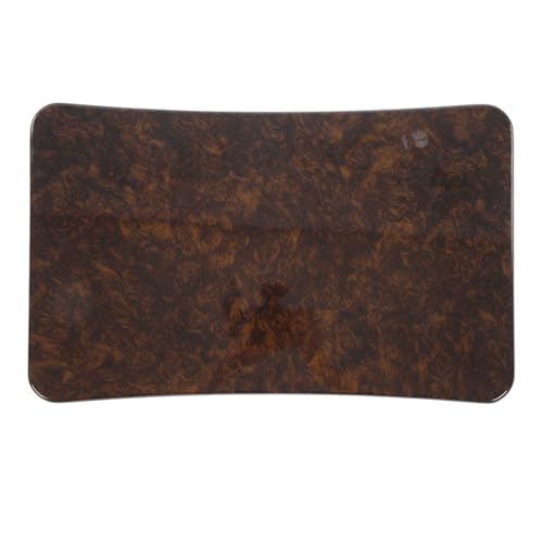 AOWINHIT Abnehmbares Holz -RV -Tischtisch für Karawane, Boot, Yacht und Deckterrasse, Retro -Style Marine Esstischtisch, Leicht zu Reinigen, Größe: L580 X W340mm (Tiefe Farbe) von AOWINHIT