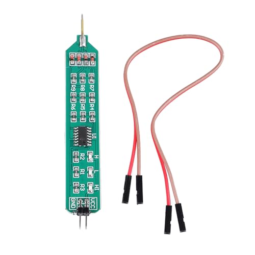 AOWINHIT Hochwiderstands -Logik -Teststift, 5 V 3,3 V mit Hohem Tester mit Niedrigem Niveau, Schaltungsdebugger für Digitale Logikkreis -Test- und Debugging -Tools AOWINHIT Hochwiderstands -Logik -Teststift, 5 V 3,3 V mit Hohem Tester mit Niedrigem Niveau, Schaltungsdebugger für Digitale Logikkreis -Test- und Debugging -Tools von AOWINHIT