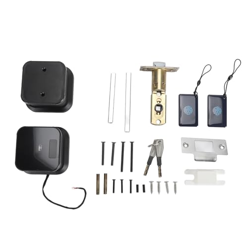 AOWINHIT Smart Keyless Entry Fingerabdrucktür Schloss für Home Office Hotel Security App Card Passwort Entsperren Elektronische Schloss Zinklegierung, (Für App) von AOWINHIT