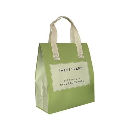 5 Stück isolierte Takeaway-Taschen, für Milch Tee Kuchen und Getränke, tragbare Kühltasche 5 Stück isolierte Takeaway-Taschen, für Milch Tee Kuchen und Getränke, tragbare Kühltasche von AOYEAH