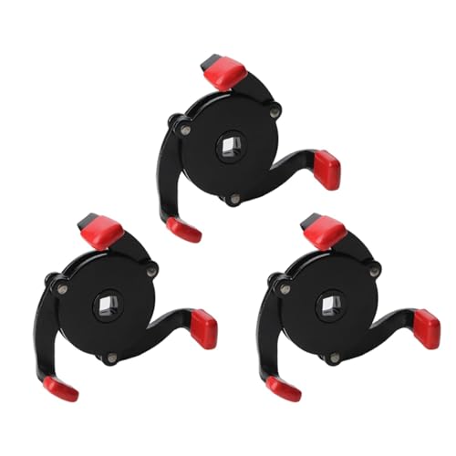 AOYEAH 3PCS Universal 3 Kiefer Ölfilter schlüssel, Hochfester Stahlmotor-Wartungs schlüssel, Auto-Reparatur-Werkzeug von AOYEAH