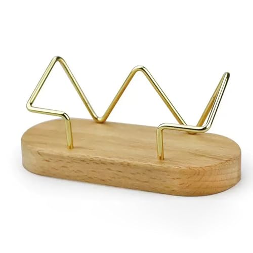 AOYEAH Büro-Visitenkarte-Display-Ständer, Profis Holz Postkarten halter Schreibtisch-Organizer AOYEAH Büro-Visitenkarte-Display-Ständer, Profis Holz Postkarten halter Schreibtisch-Organizer von AOYEAH