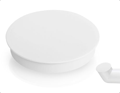 AOYEGIC Lüftungsrohr Abdeckung,PVC Abdeckkappe,Rohrstopfen,Rohrabdeckung Deckel,Endkappe,verwendet für Haushalt Industrie(Weiß,110 mm) von AOYEGIC