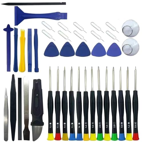 42 in 1 Reparatur Öffnungswerkzeug Spudger Hebelschraubendreher Set für Tablet Computer Demontage Werkzeug Präzisions Schraubendreher Set Elektrisch von AOYUDJ