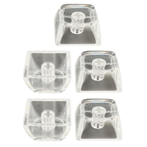 5/10-teiliges 1U-Tastenkappen-Set XDA Höhe transparent mit Hintergrundbeleuchtung zur Personalisierung mechanischer Tastaturen verbessert das Tippen von AOYUDJ