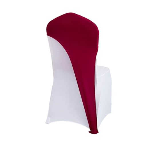 Klappstuhlhussen, Spandex, dehnbar, waschbar, Stuhlhussen für Hochzeit, Bankett, Urlaub, Party, Dekoration, Bankette von AOYUDJ