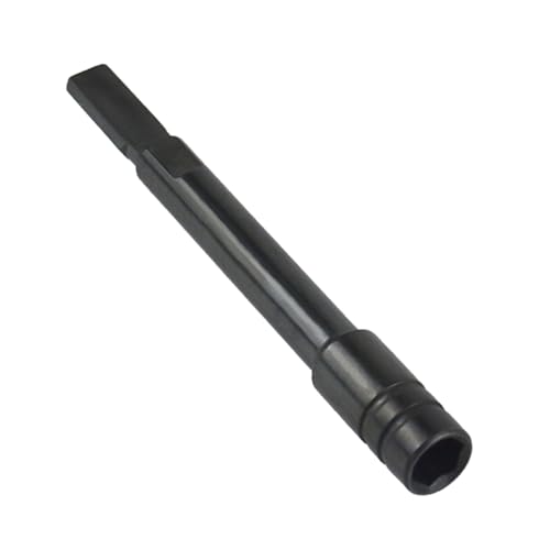 Praktische Stahl-Verlängerungsstange, 83 mm, stabiler flacher Adapter für professionelle Autoreparatur und mechanische Montage, sandgestrahlte, flache Adapterstange von AOYUDJ