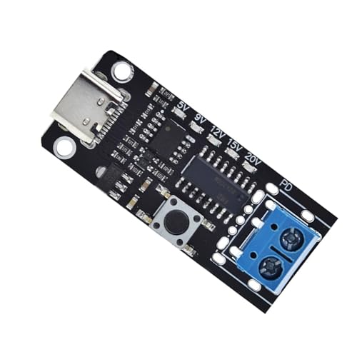 Startplatine USB C 5V 9V 12V 15V 20V 28V 5A Einstellbare Spannungen Power Startmodule Typ-C-Buchse Eingang für Labor Startplatine USB C 5V 9V 12V 15V 20V 28V 5A Einstellbare Spannungen Power Startmodule Typ-C-Buchse Eingang für Labor von AOYUDJ