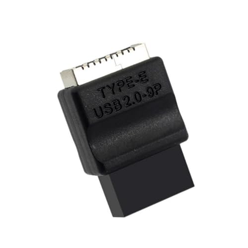 USB 2.0 9-poliger Stecker auf Typ-Buchse Frontplattenbuchse auf 9-polige Mainboard-Header-Erweiterungsadapter für Desktop-Motherboard von AOYUDJ