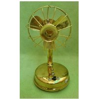 Vintage Mini Messing Fan Mit Flügel | Sammler-Batterie-Betriebenes Geschenk Zum Muttertag von AOneNauticals