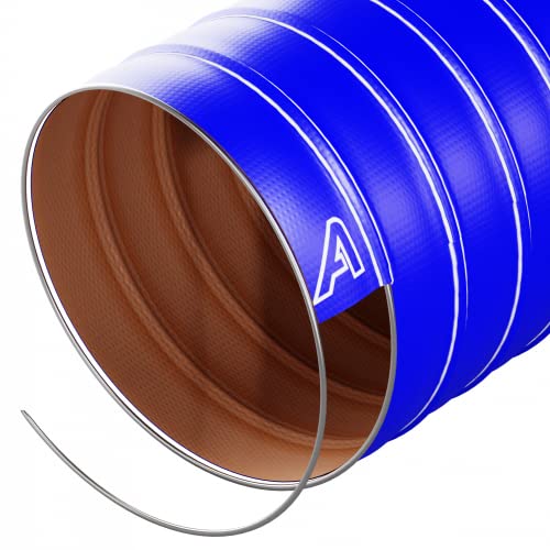 90 mm blaue Silikon-Luftleitung, 1 m von AP Automotive