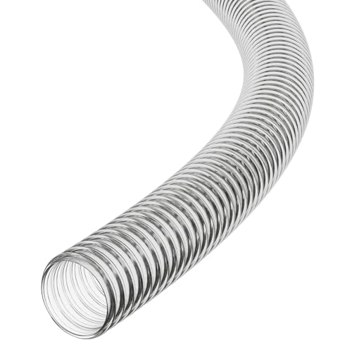 Flexibler Teichschlauch, 40 mm – 2 m lang, transparent, gewellt, flexibel, für Fische, Garten, Filterpumpe, Marine-Flexi-Rohr von AP Automotive