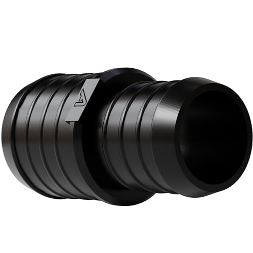 Rohr-Reduzierstück, 25 mm > 16 mm (1 Zoll > 5/8 Zoll), PVC-Rohr, gerader Rohradapter, Schlauch-Reduzierstück, Kupplungsadapter von AP Automotive